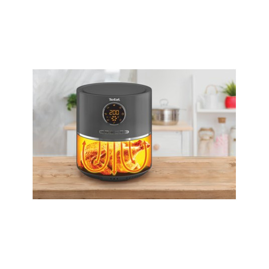 Karšto oro gruzdintuvė Tefal Ultra Fry Digital EY111B15 gruzdintuvė Vienas 4,2 L 1400 WPilka