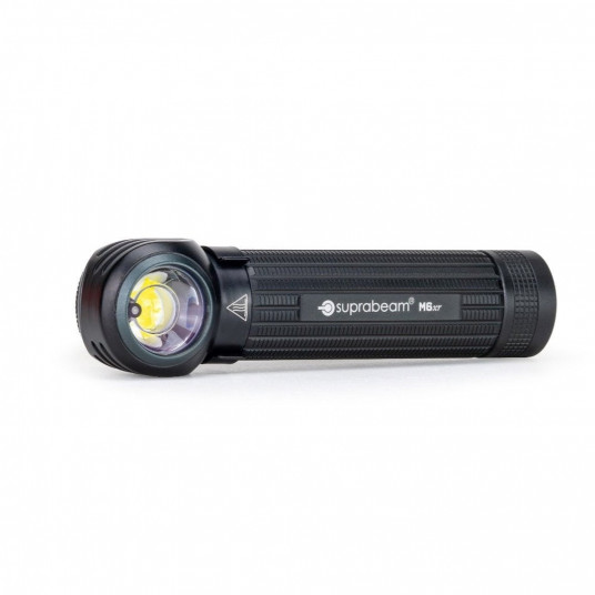 Flashlight Suprabeam M6xr 2000 lumens, Li-Ion battery with USB-C