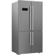 Dvidurio šaldytuvas Beko GN1416231JXN 