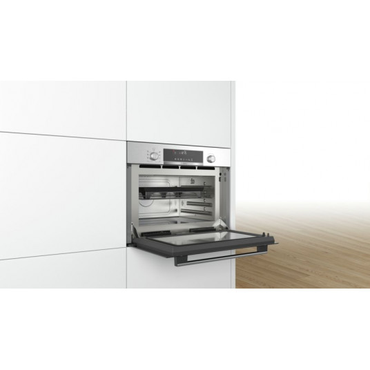 Mikrobangų krosnelė su garų funkcija Bosch COA565GS0