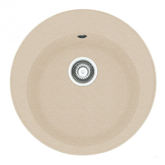 Granitinė plautuvė Franke Ronda, ROG 610-41, užkemšamas ventilis, Beige