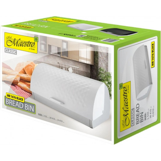 Maestro MR-1676-WHITE Bread Loaf, white