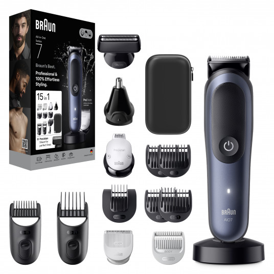 AIO7580 Braun Kirpimo Rinkinys Viskas Viename 15in1