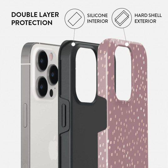 Dėklas Burga iPhone 15 Pro Hot Cocoa Tough