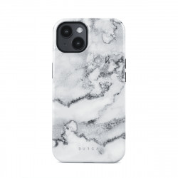 Dėklas Burga iPhone 15 White Winter Tough