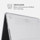 Kompiuterio dėklas Full Glam Macbook case for Macbook Pro 13 A1706 / A1708 / A2338