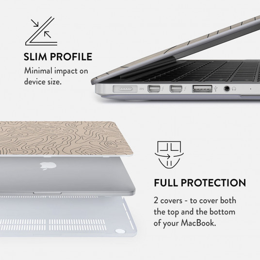 Kompiuterio dėklas Wild Terrain Macbook case for Macbook Air 13 A1932 / A2179 / A2337