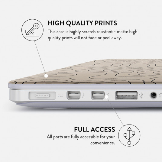 Kompiuterio dėklas Wild Terrain Macbook case for Macbook Pro 13 A1706 / A1708 / A2338