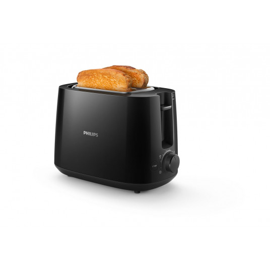 Philips Daily Collection HD2581/90 skrudintuvas 8 2 griežinėliai 830 W Juoda
