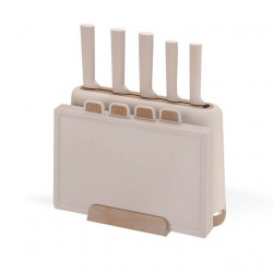 Peilių ir lentelių rinkinys MR-1412-BEIGE MAESTRO