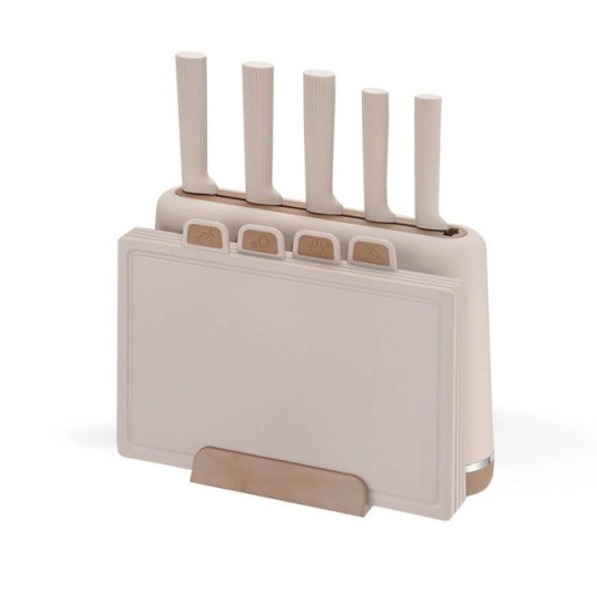 Peilių ir lentelių rinkinys MR-1412-BEIGE MAESTRO