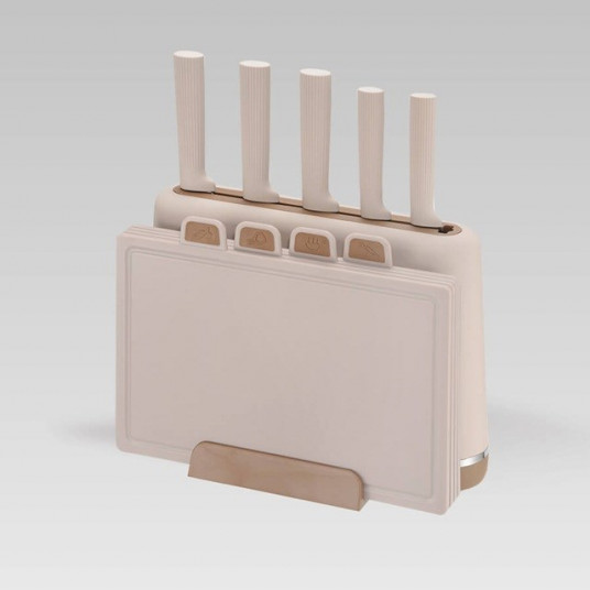 Peilių ir lentelių rinkinys MR-1412-BEIGE MAESTRO