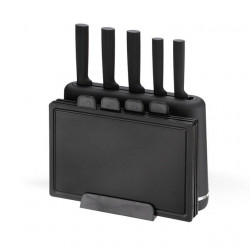 Peilių ir lentelių rinkinys MR-1412-BLACK MAESTRO