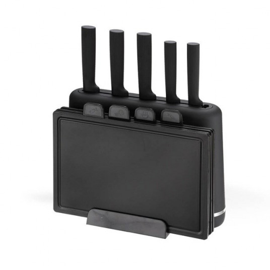Peilių ir lentelių rinkinys MR-1412-BLACK MAESTRO