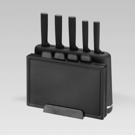 Peilių ir lentelių rinkinys MR-1412-BLACK MAESTRO