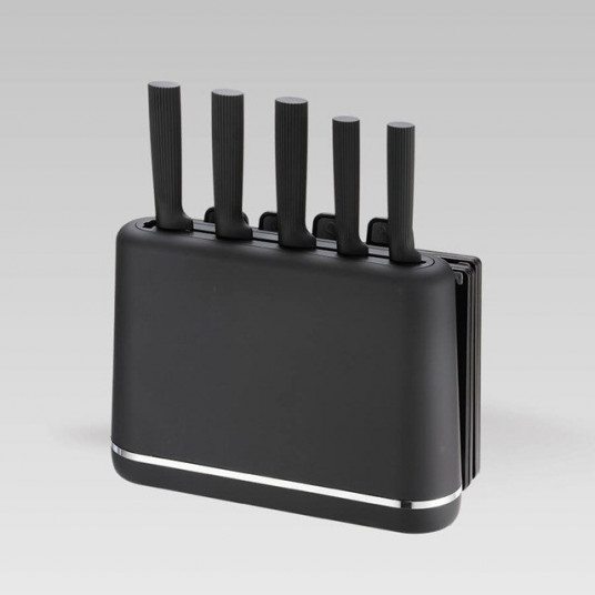 Peilių ir lentelių rinkinys MR-1412-BLACK MAESTRO