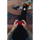 Microsoft Xbox Wireless Controller Raudona Bluetooth/USB Žaidimų pultelis Analoginis / skaitmeninis Xbox, Xbox One, Xbox Series S, Xbox Series X