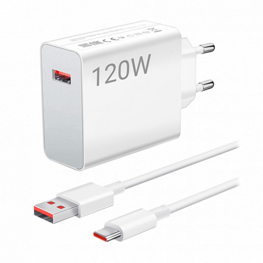 Xiaomi 120W Charging Combo (Type A) + USB-C Cable