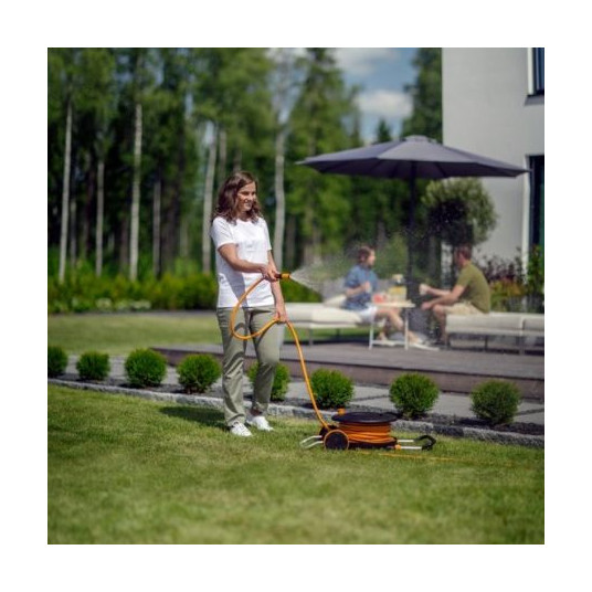 Laistymo ritė su žarna Fiskars L 1/2"(13mm) 30m (1023644)