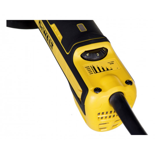 DEWALT DWE4357-QS Nešiojamasis šlifuoklis Diskinis šlifuoklis Juoda, Geltona 10500 RPM 1700 W
