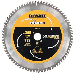 DEWALT CIRCULAR SAW BLADES.305x30mmx78z EXTREME RUNTIME