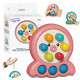 WOOPIE Arkadinis žaidimas "Pounding Mole Cord Octopus Pink 2in1