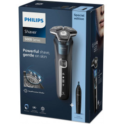 Philips SHAVER Series 5000 S5889/11 skustuvas vyrams Rotorinis skustuvas Apkarpymo mašinėlė Ruda