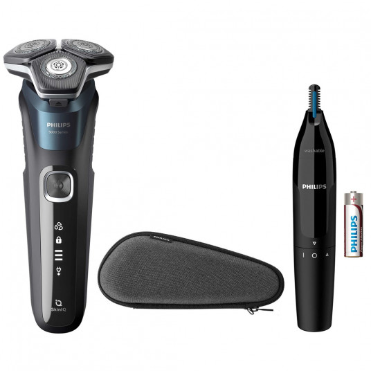 Philips SHAVER Series 5000 S5889/11 skustuvas vyrams Rotorinis skustuvas Apkarpymo mašinėlė Ruda