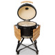 Kepsninė (Grilis) Kamado Bono Media juoda 52 cm