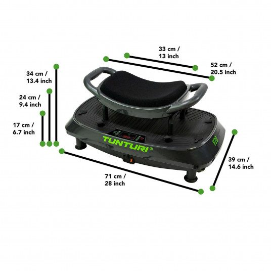 Vibro treniruoklis TUNTURI Cardio Fit V20