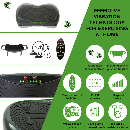 Vibration plate TUNTURI Cardio Fit V10