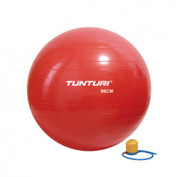 Gymnastics ball TUNTURI Gymball 65cm, red
