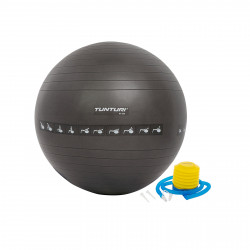 Gymnastics ball TUNTURI Gymball 65cm anti-burst, black