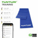 Gymnastics ball TUNTURI Gymball 65cm anti-burst, black