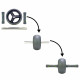 Abs roll TUNTURI PRO Exercise Wheel Deluxe