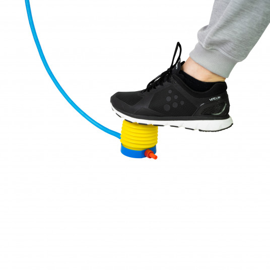 Gymnastics ball TUNTURI Gymball 75cm anti-burst, black