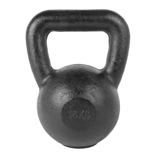 TUNTURI Kettlebell 16kg, black