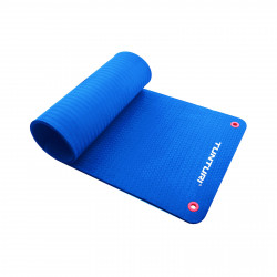 Gymnastics mat TUNTURI Fitnessmat Pro, 140cm, blue