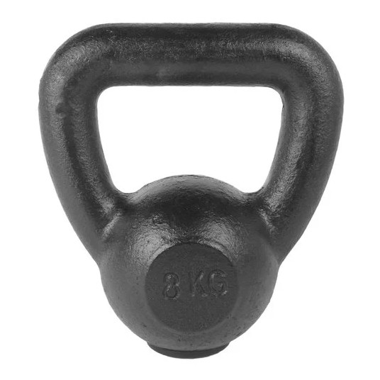 TUNTURI Kettlebell 8kg, black