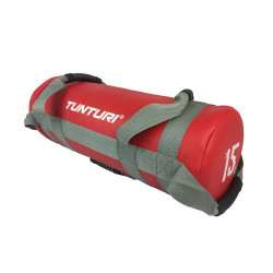 Weight bag TUNTURI Strengthbag 15kg, red