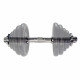Dumbbell TUNTURI Banana-shaped Chrome bar, 38cm
