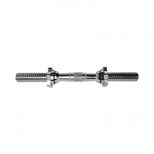 Dumbbell TUNTURI Banana-shaped Chrome bar, 38cm