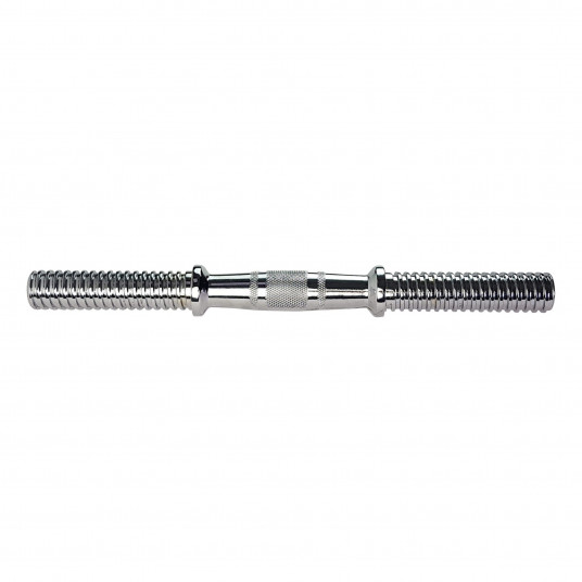Dumbbell TUNTURI Banana-shaped Chrome bar, 38cm