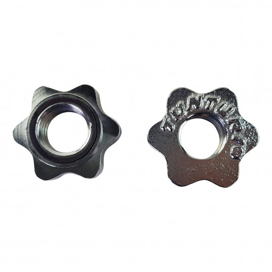 Dumbbell TUNTURI Banana-shaped Chrome bar, 38cm