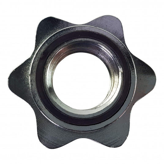 Dumbbell TUNTURI Banana-shaped Chrome bar, 38cm