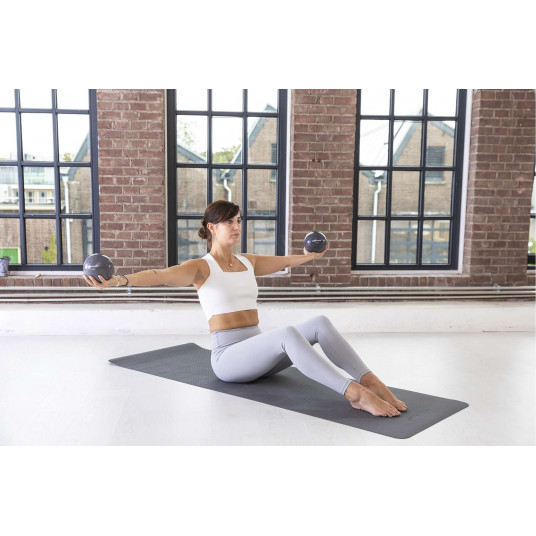 Gymnastics ball TUNTURI Yoga Toningball 1.5kg, anthracite