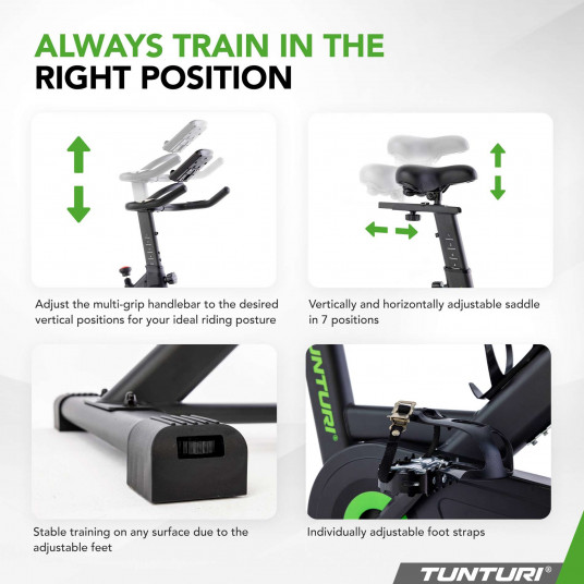 Spinning bike TUNTURI Cardio Fit S20 Sprinter Bike