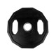 Weight plate TUNTURI Olympic Rubber Plate, 50 mm, 10 kg