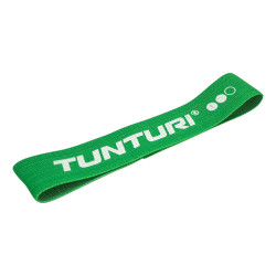 Stretch rubber TUNTURI Textile Medium green