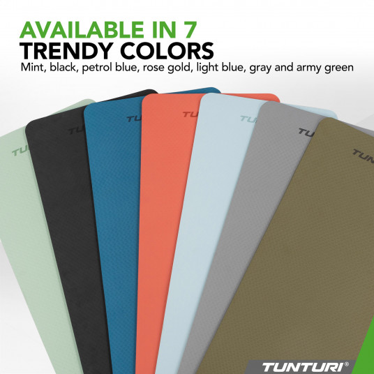 Yoga mat Tunturi Yogamat 8mm, Mint